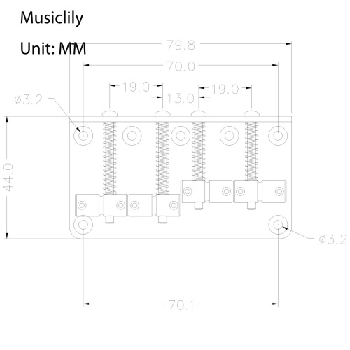 Musiclily M216BK фото 3