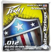 PEAVEY 80/20 Acoustic Brass Wound Strings 12s