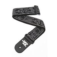 PLANET WAVES 50JS01 JOE SATRIANI STRAP SKULL N` BONES