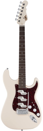 G&L Tribute Comanche Olympic White RW Poplar